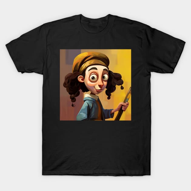 Johannes Vermeer T-Shirt by ComicsFactory